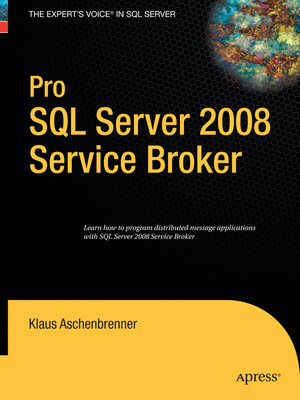cover image of Pro SQL Server 2008 Service Broker